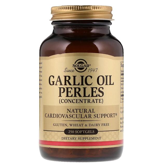 Solgar, Garlic Oil Perles Concentrate, 250 Softgels on Productcaster.