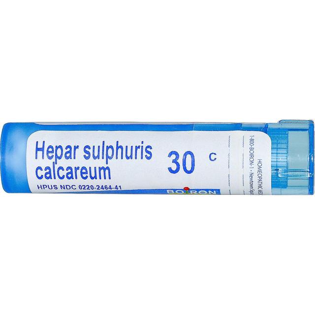 Boiron, Single Remedies, Hepar Sulphuris Calcareum, 30C, Approx 80 Pellets on Productcaster.