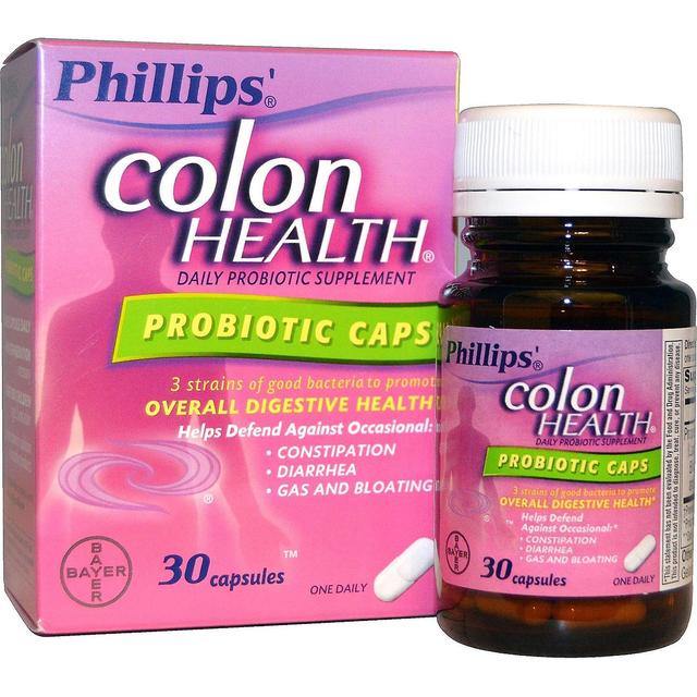 Phillips Phillip's, Colon Health Daily Probiotic Supplement, 30 Capsules on Productcaster.