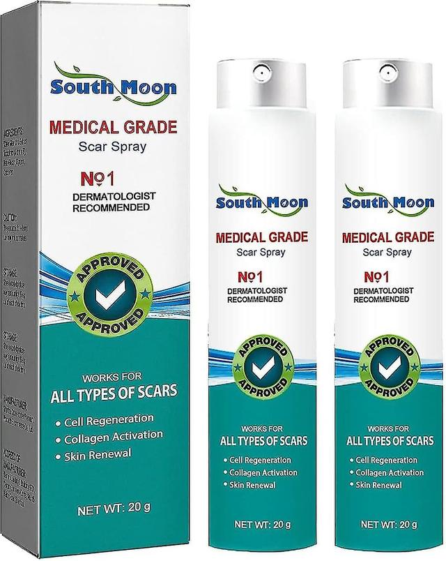 South Moon Medical Grade Scar Spray, Scar Remove Medical Grade Scar Spray, South Moon Scar Spray, Medical Grade Scar Spray For All Types Of Scars 2pcs on Productcaster.