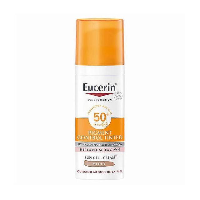 Eucerin pigment control spf50+ medium colour 50ml on Productcaster.