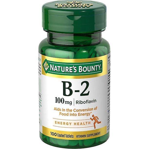 Natures Bounty Nature's bounty b2 riboflavin coated tablets, 100 mg, 100 ct on Productcaster.