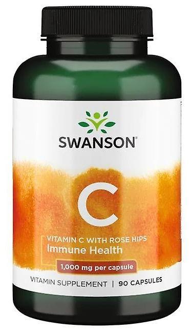 Swanson Vitamina C 1000 mg Rose Hips 90 Capsules on Productcaster.