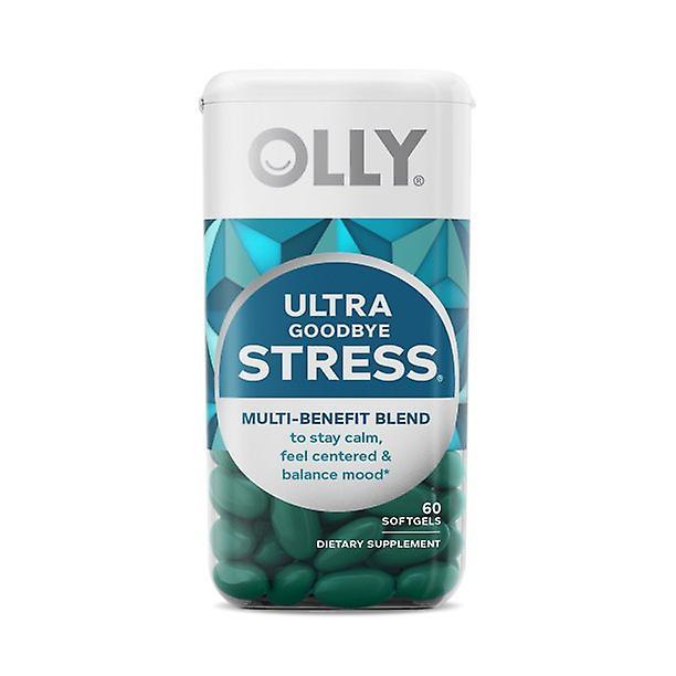 Olly ultra strength goodbye stress softgels, stress relief, ashwagandha, l-teanina, 60 ct on Productcaster.