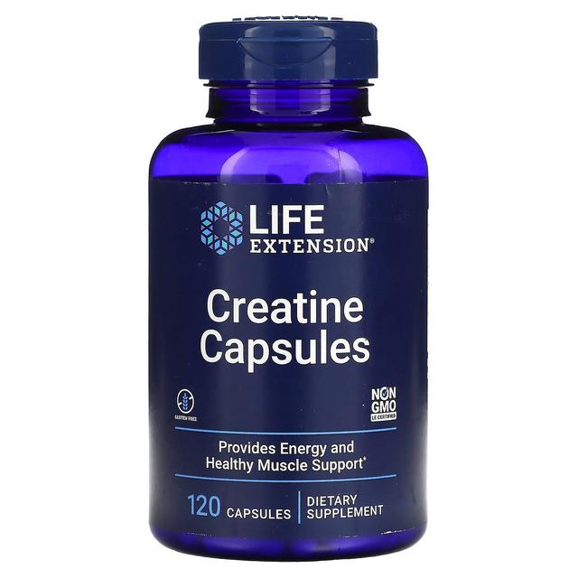 Life Extension, Creatine Capsules, 120 Capsules on Productcaster.