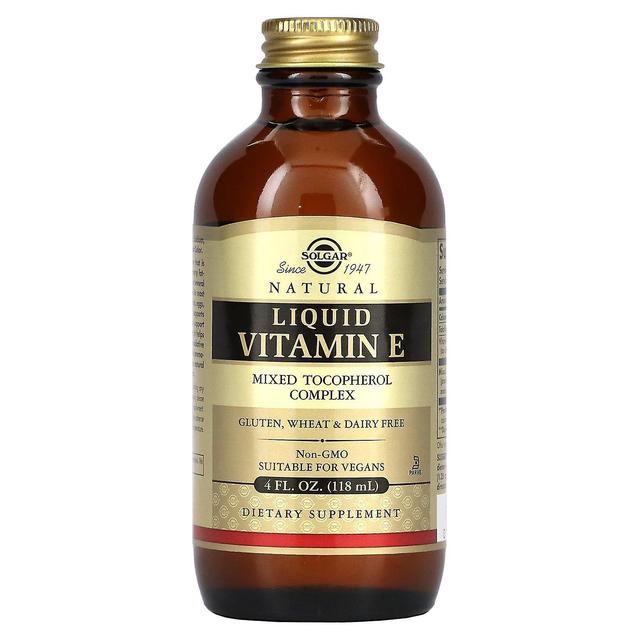 Solgar, Vitamina E liquido naturale, 4 fl oz (118 ml) on Productcaster.