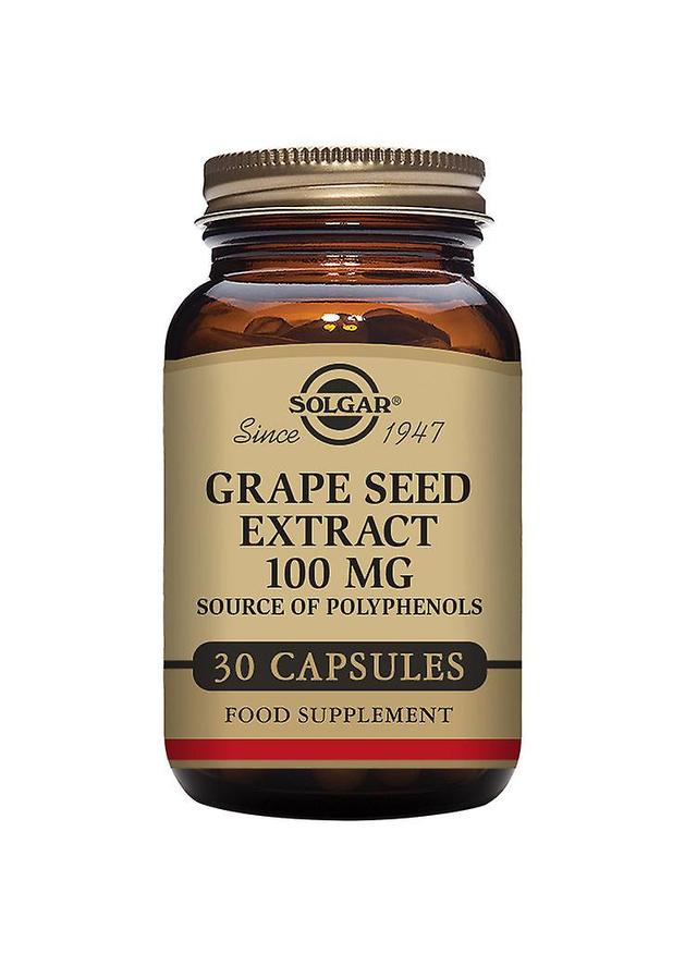 Solgar grape seed extract 100mg 30's on Productcaster.