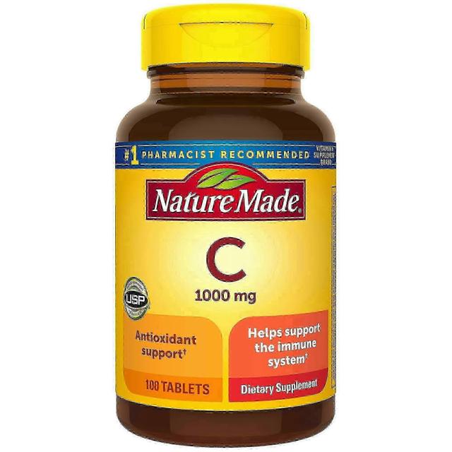 Nature Made Naturen lavede c-vitamin kosttilskud tabletter, 100 ea on Productcaster.