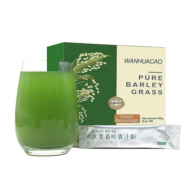 Poudre de jus d’herbe d’orge biologique Superfood Greens Mix pour le soutien à la digestion on Productcaster.