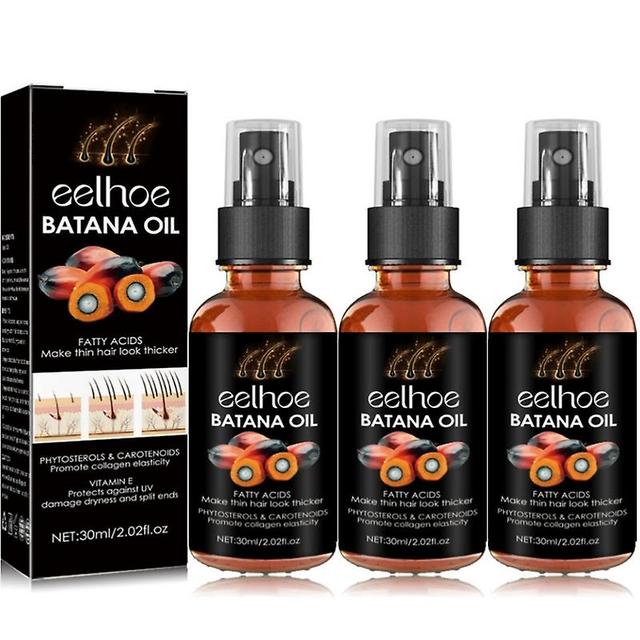 3x Batana Oil Organic For Healthy Hair,batana Oil For Hair Growth,100% Natural Batana Oil For Hair Growth,enhances Hair & Skin Radiance on Productcaster.