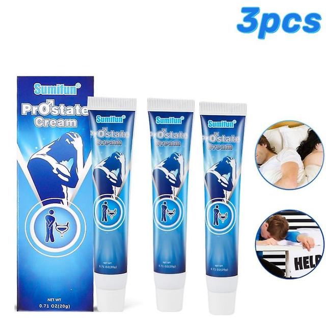 3pcs 20g Easy Absorbing Specification Paste Texturebody Cream Prostate Cream Improve Overall Prostate Health Boost Strength Remove Ointment Smells Itc on Productcaster.