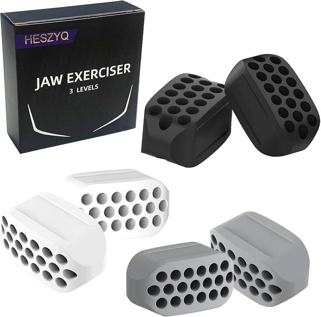 Uk Story Jaw Exerciser for Men - Women (6pcs) Silicone Jaw Exerciser Tablets Jaw Exerciser Gum BPA Free Jawline Exerciser for Men Jaw Trainer - Jaw... on Productcaster.