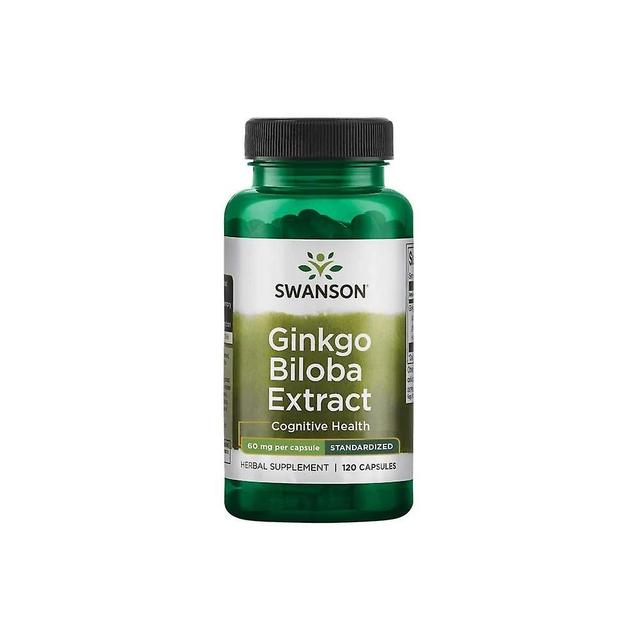 Swanson Ginkgo Biloba Extract 60 mg 120 kaps 6882 on Productcaster.