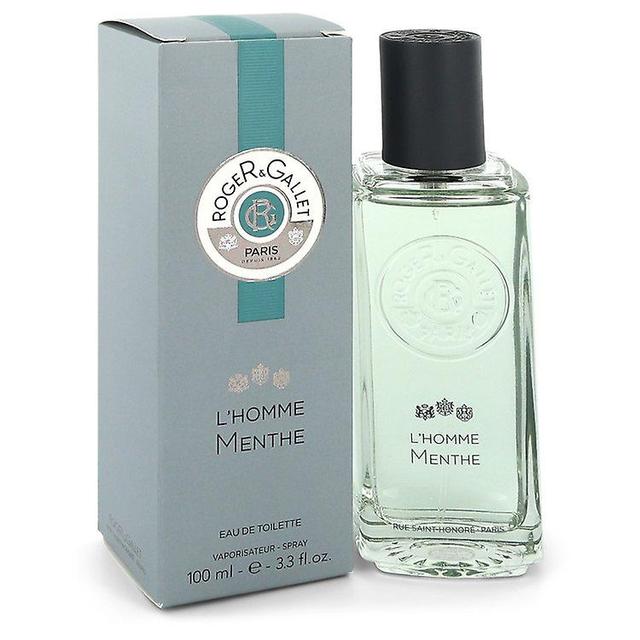 Roger & gallet l'homme menthe eau de toilette spray by roger & gallet 3.3 oz eau de toilette spray on Productcaster.