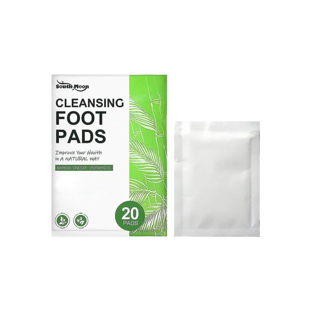 South Moon Natural Bamboo Charcoal Foot Patches Moisture Toxin Foot Patches 30pc / sac A B on Productcaster.