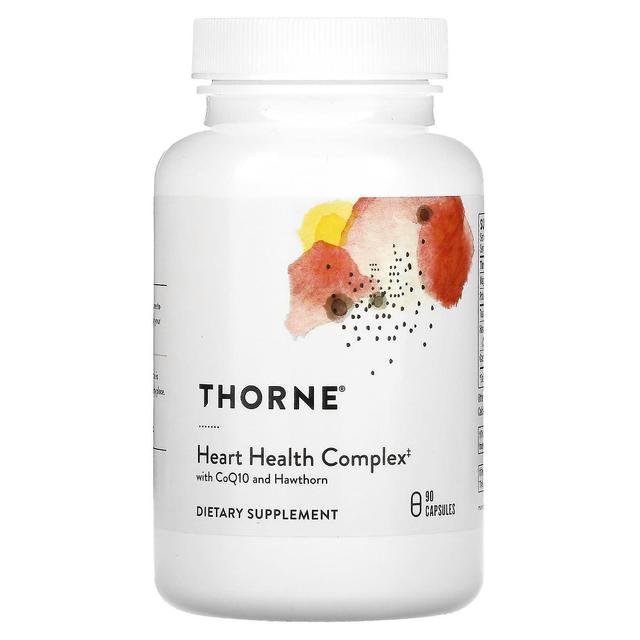 Thorne Research, Heart Health Complex with CoQ10 and Hawthorn, 90 Capsules on Productcaster.