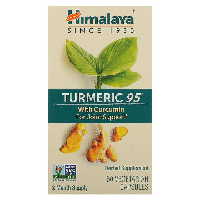 Himalaya, Turmeric 95 with Curcumin, 60 Vegetarian Capsules on Productcaster.