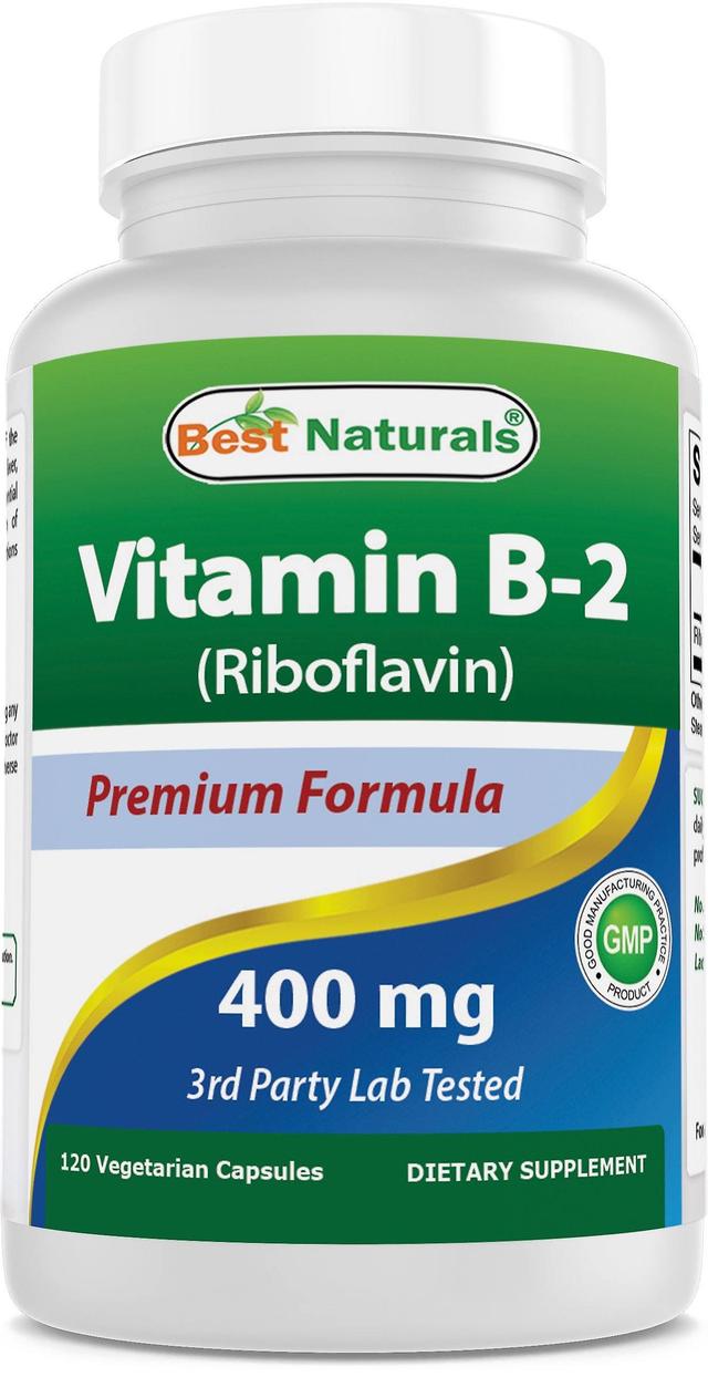 Best naturals vitamin b2 400 mg 120 vegetarian capsules on Productcaster.