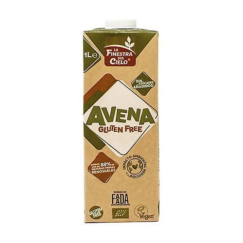 La Finestra sul Cielo Gluten Free Oatmeal Drink 1 L (Oats) on Productcaster.