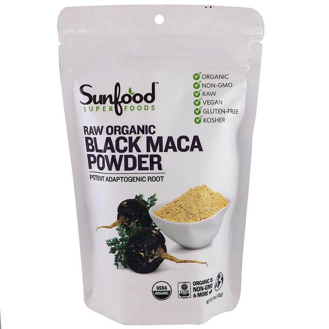 Sunfood, Raw Organic Black Maca Powder, 4 oz (113 g) on Productcaster.