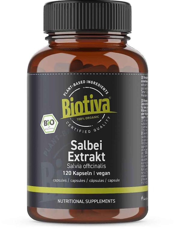 Good Organics GmbH Salbei extrakt bio (120 kapseln) on Productcaster.