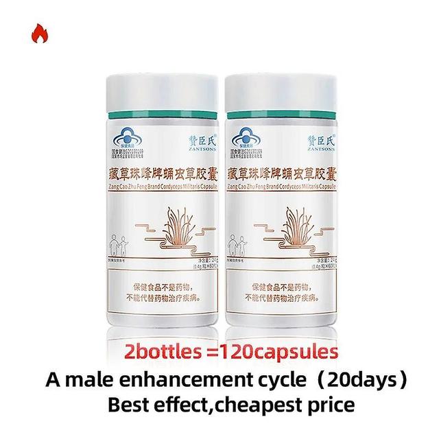 Jinzhaolai Male Enhancement Capsule Mannen Verbeteren Uithoudingsvermogen Energy Booster Uithoudingsvermogen Erectie Vergroting Pillen Cordyceps Mi... on Productcaster.