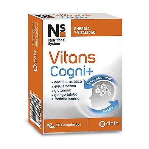 Nutritional System Vitans Cogni + 30 tablets on Productcaster.