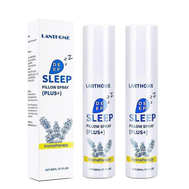 2pcs Sommeil + Anxiété Oreiller Spray Huile Essentielle Sommeil Spray Lavande KR on Productcaster.