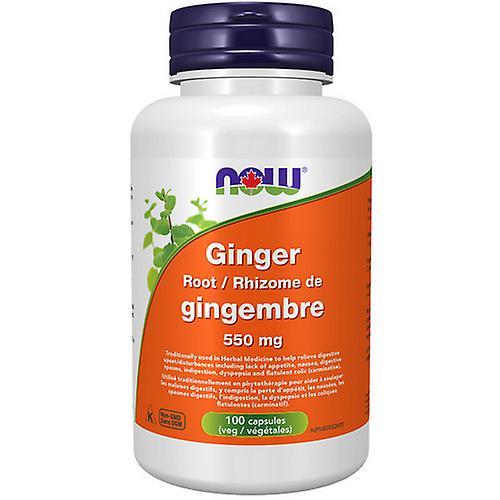 Now! Now Ginger Root,550mg ,100 VegCaps (Pack of 1) on Productcaster.