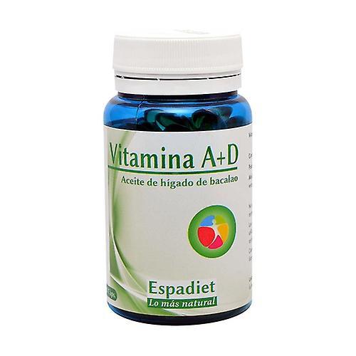 Espadiet Vitamin A + D (Cod Liver Oil) 100 softgels on Productcaster.