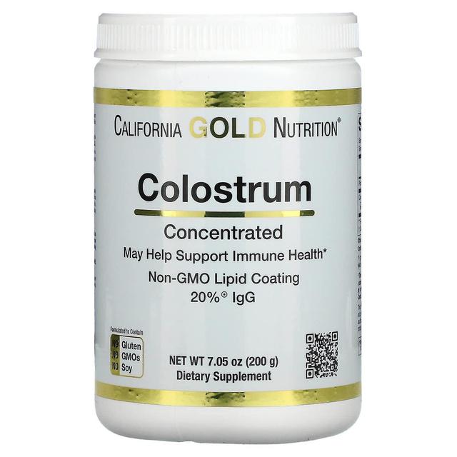 California Gold Nutrition, Colostro in polvere, concentrato, 7,05 once (200 g) on Productcaster.