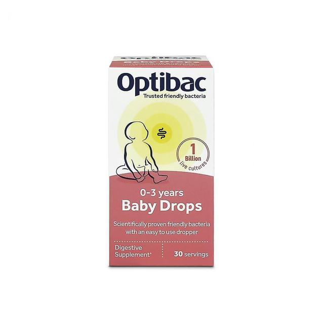 Optibac baby droppar (30 portioner) on Productcaster.