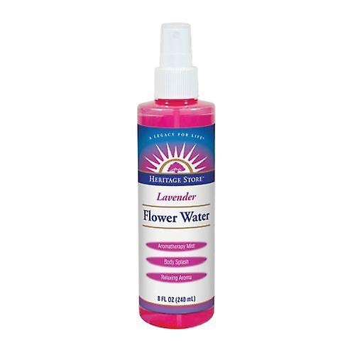 Heritage Store Flower Water, Lavender w/Atomizer 8 Oz (Pack of 1) on Productcaster.