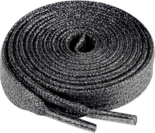 Dewenwils Dww-2 Paires Lacets Plats Paillets Premium-140cm-noir, Lacets de Remplacement de 10mm de Qualit Suprieure pour Chaussures de Sport, Chaus... on Productcaster.