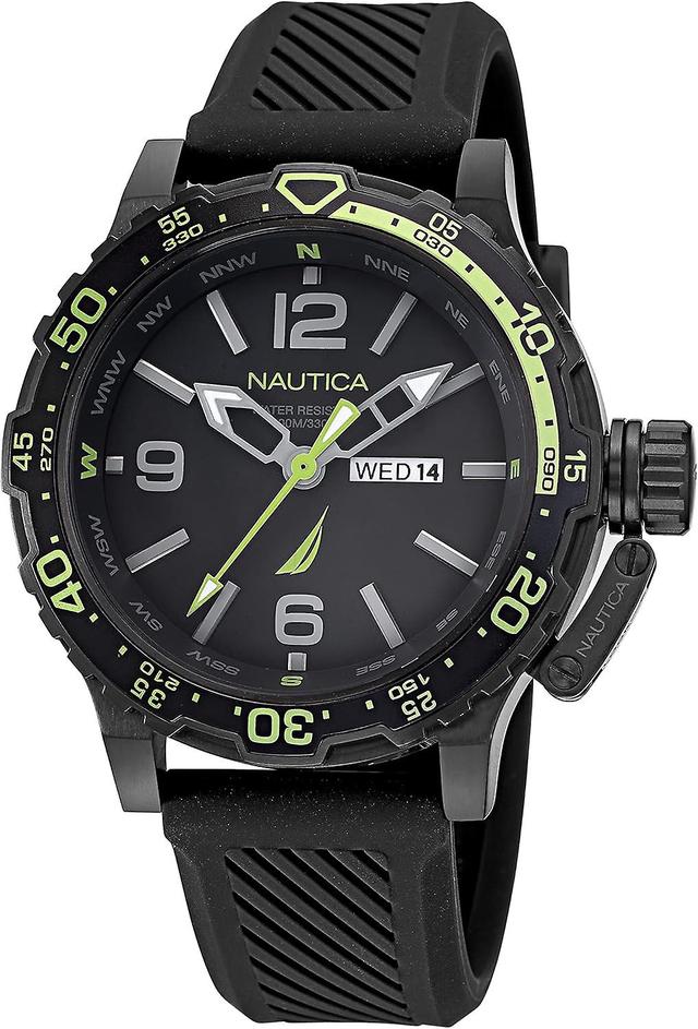 Nautica Men's Watch NAPGLF114 Black on Productcaster.