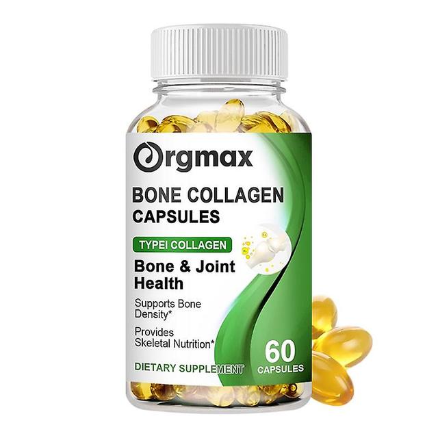 Eccpp Bone Collagen Capsules Bone&joint Health Boost Skeletal Density Vintamin Calcium Magnesium Prevent Osteoporosis Free Shipping 60 pcs on Productcaster.