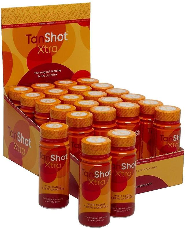 Tanshot Xtra Boisson Bronzante Vitaminée Bronzage Soins de la peau 24x60ml Shots 60ml on Productcaster.