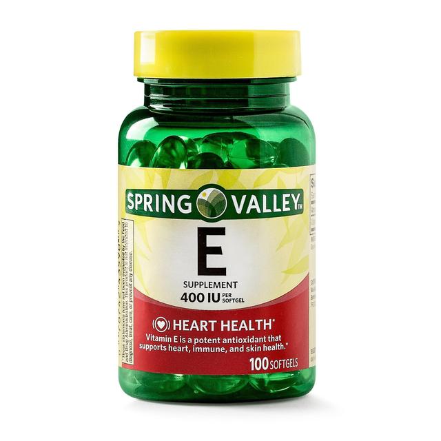 Spring Valley Spring vitamin e softgels, 400iu, 100ct on Productcaster.