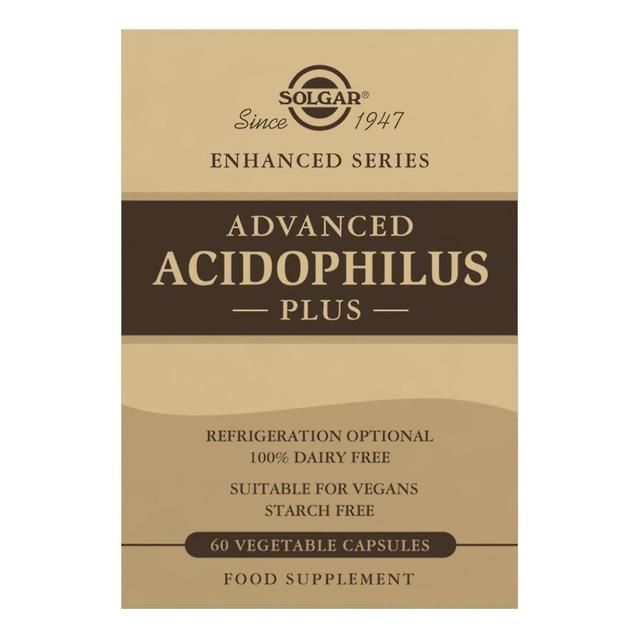 Solgar advanced acidophilus plus 60's on Productcaster.