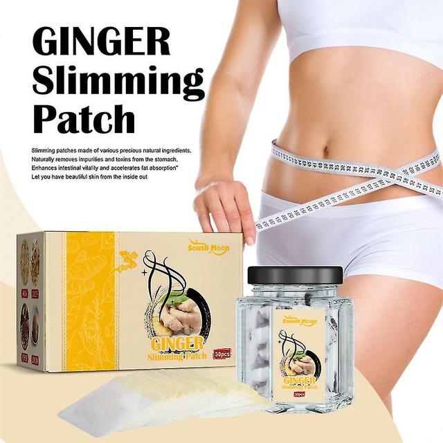 30pcs/box Ginger Slimming Patch Fat Burning Cream Fast Lose Weight Products on Productcaster.