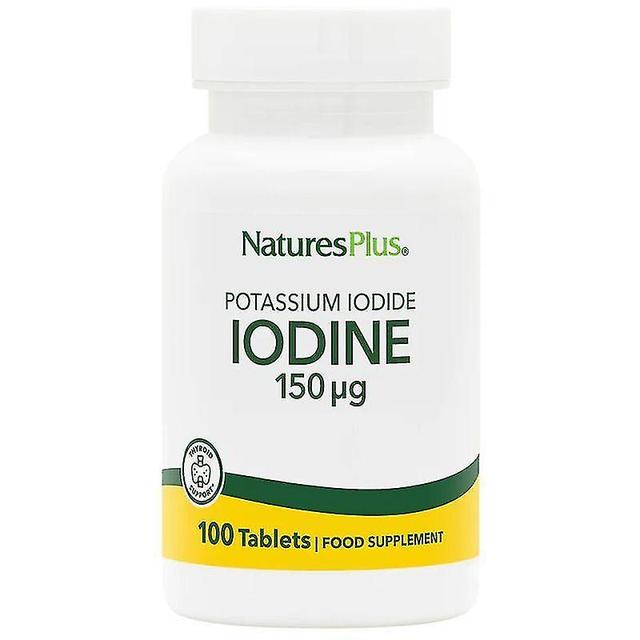 Nature's Plus kaliumjodidi 150mcg joditabletit 100 (3371)- on Productcaster.