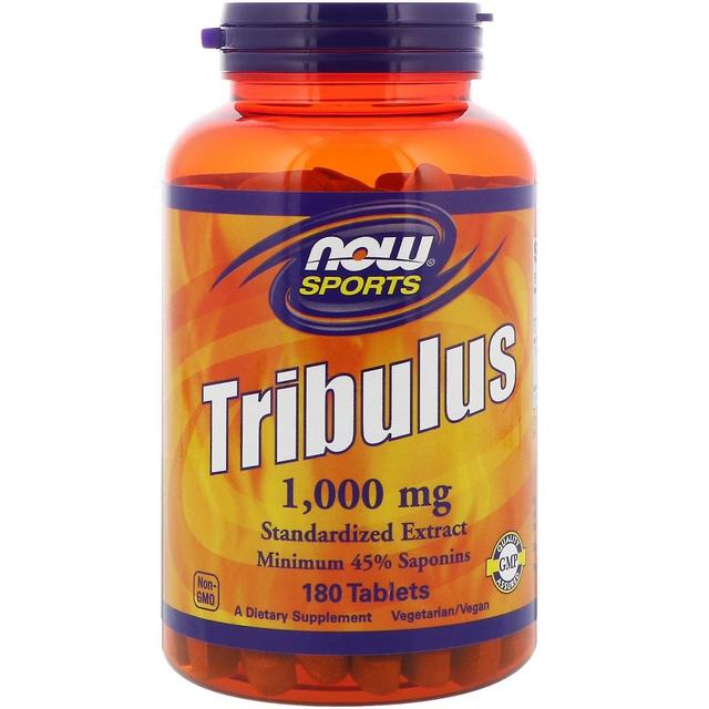 Now Foods, Sports, Tribulus, 1,000 mg, 180 Tablets on Productcaster.