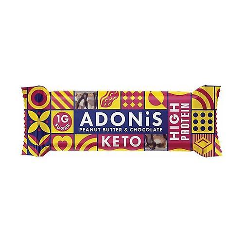 ADONIS Peanut Butter & Cocoa Keto Protein Bar 1 bar of 45g on Productcaster.