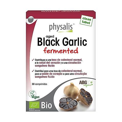 Physalis Organic black garlic 30 tablets on Productcaster.