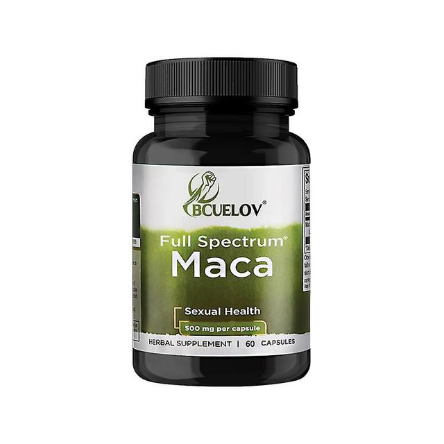 Vorallme Full Spectrum Maca 500mg podporuje mužskú vitalitu, hormonálnu rovnováhu, výdrž, zmierňuje únavu, zlepšuje kvalitu spermií 60ks A bottle on Productcaster.