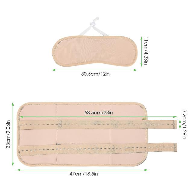 Yerax Ricinolja pack wrap för midja och sköldkörtel hals, återanvändbara ekologiska ricinolja förpackningarför lever detox, mage kit, sköldkörtel m... on Productcaster.