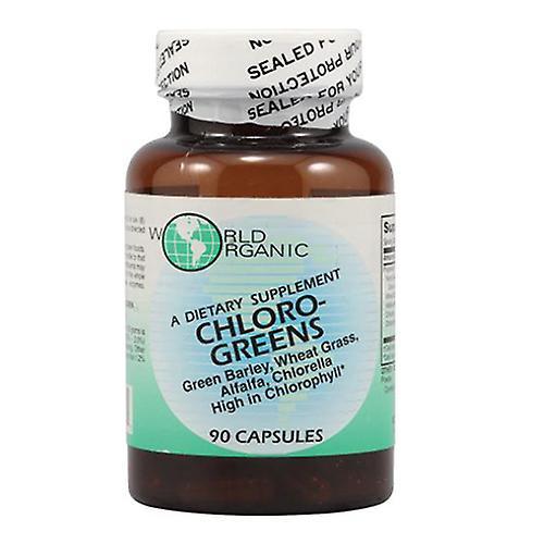 World Organics Chloro Greens, 90 caps (Pack of 1) on Productcaster.