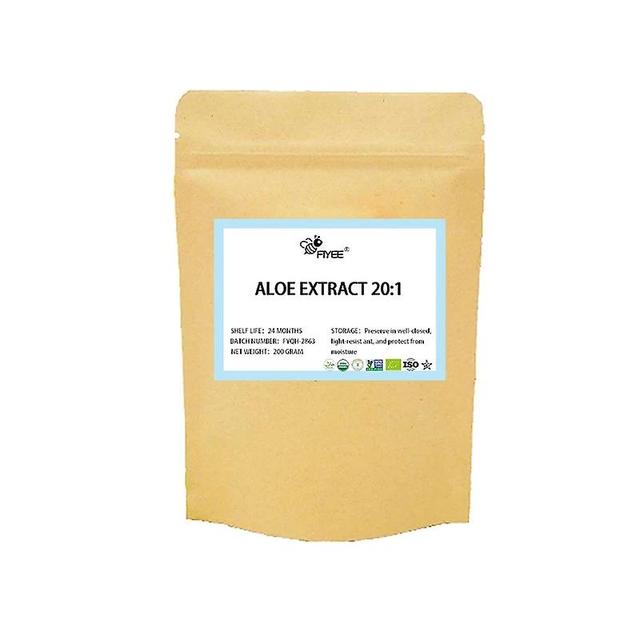 Jinzhaolai Natural Aloe Extract Powder 20:1, Vera,Cosmetic Raw,Anti Aging ,Skin Whitening and Moisturizing 100g(3.53oz) on Productcaster.