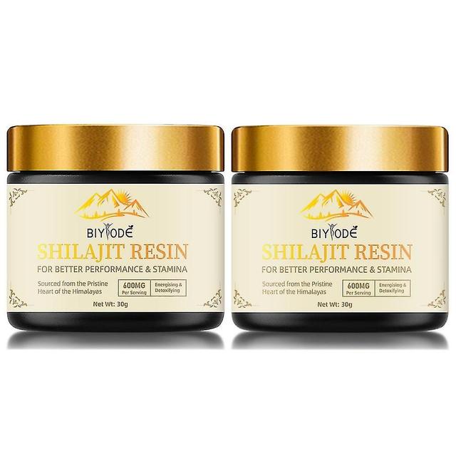 2x 100% Shilajit Resin 30g For Better Performance & Stamina From Himalayas Natural Premium Softresin Body Care on Productcaster.