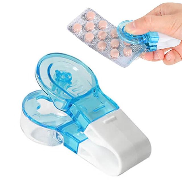 Xzky Portable Pill Taker,pill Popper For Blister Packs,pill Maker Splitter With Storage Box,pills Pack Opener Assistance Tool 1PC on Productcaster.